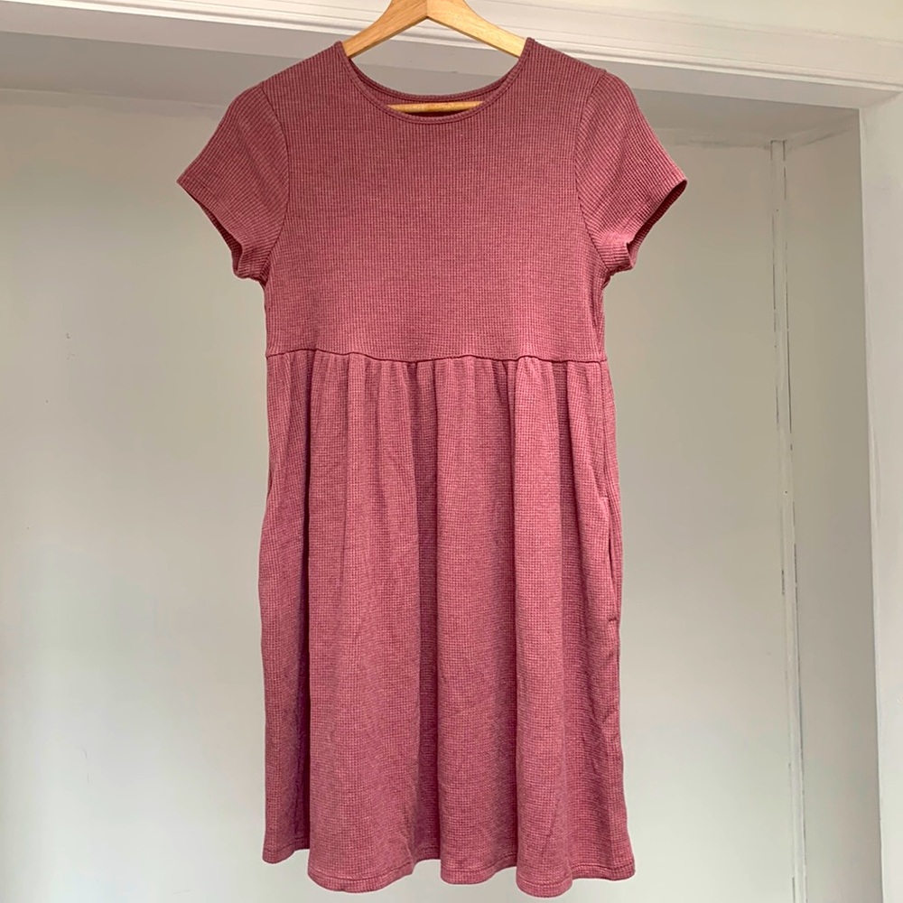 Wild Fable Medium Dusty Rose Babydoll Dress